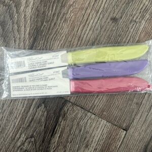 NIP Pampered Chef Quikut Paring Knives